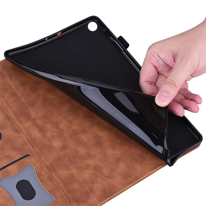 Premium PU Leather Folio Case for iPad Pro 11 / 13 Inch M4 (2024) - Business Stand Cover with Soft TPU Back