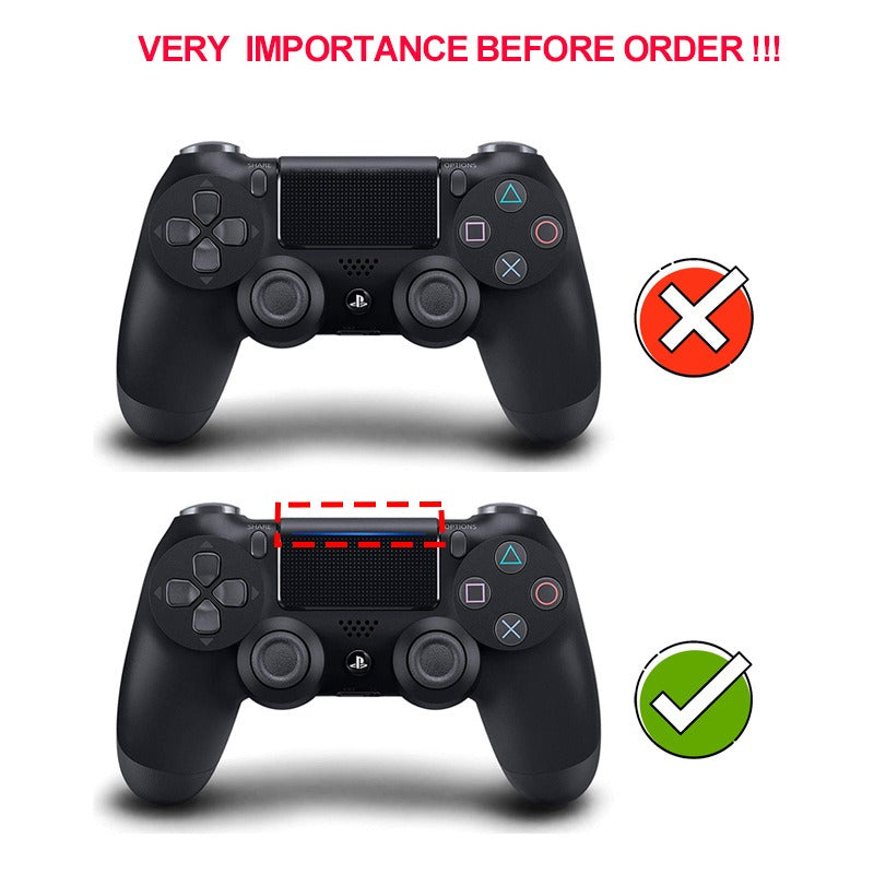 PS4 L2 R2 Trigger Extenders - Silicone Extended Buttons and Grip Pad for DualShock 4 Controller