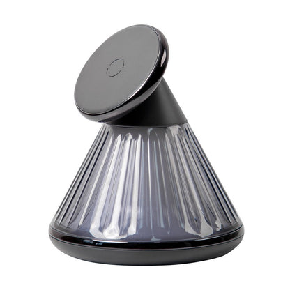 15W Magnetic Wireless Charger with Night Light - Adjustable Conical Fast Charging Stand for iPhone