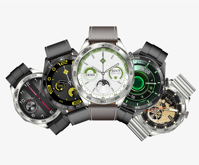 Luxury Business Smart Watch with Bluetooth Calling - Round Screen Health Monitoring Watch