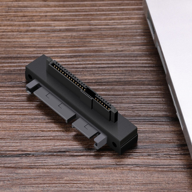 SATA to SAS 90-Degree Right-Angle Adapter - SFF-8482 Motherboard Storage Connector