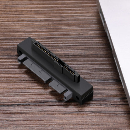 SATA to SAS 90-Degree Right-Angle Adapter - SFF-8482 Motherboard Storage Connector