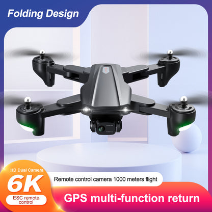 R20 GPS Drone with 4K Dual Camera - 5G WiFi HD Aerial Photography Quadcopter with Optical Flow & Return to Home