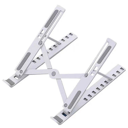 Portable Aluminum Laptop Riser - N3 Ergonomic Foldable Stand and Cooling Holder