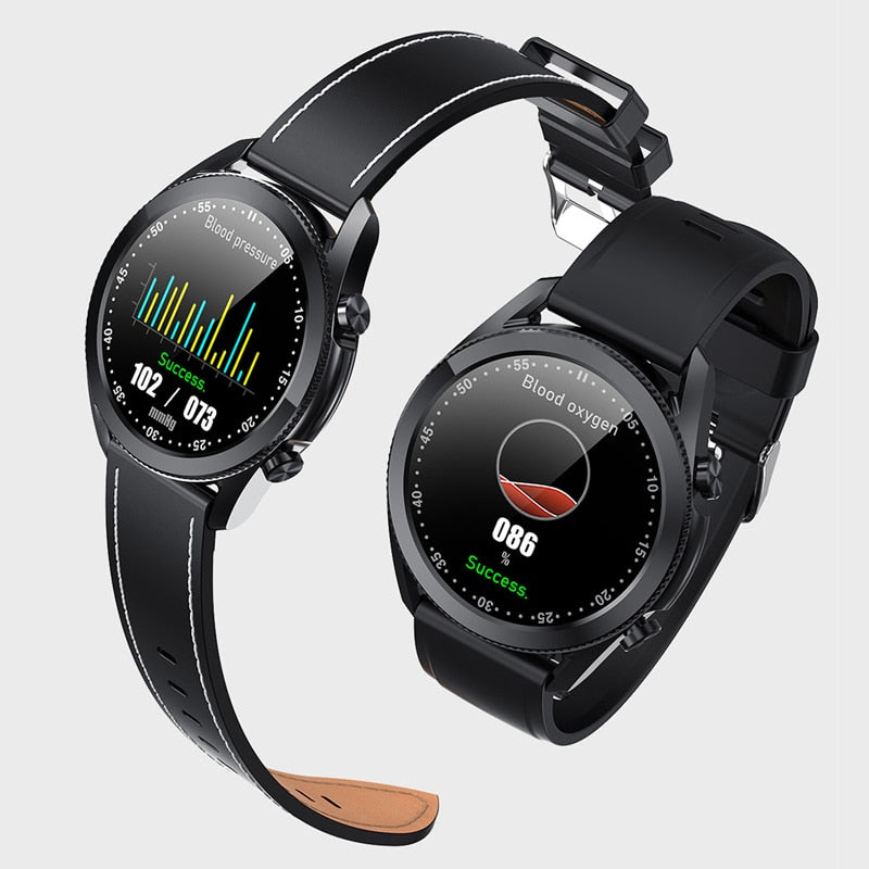 Bluetooth Calling Smart Watch - Waterproof Sports Fitness Tracker with Weather Display for Android & iOS
