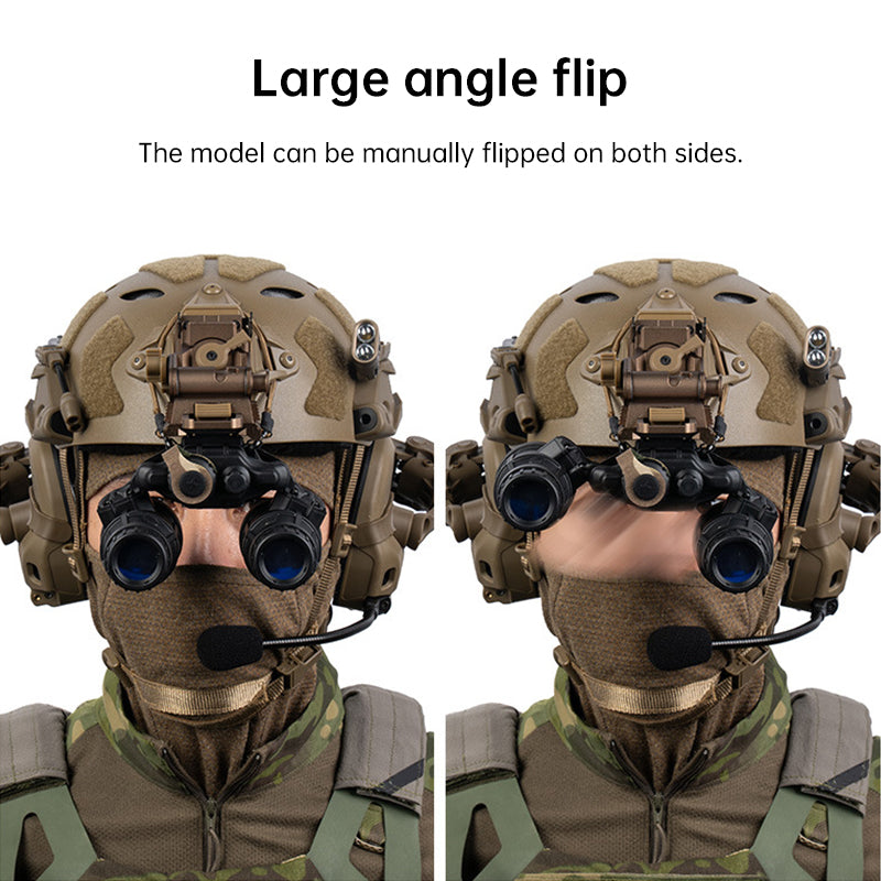 Non-Functional DTNVS Night Vision Goggles Model - Tactical Helmet Gear for Paintball & Cosplay