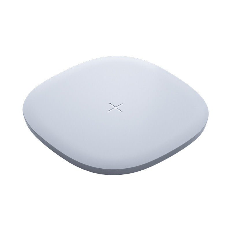 15W Fast Wireless Charger Pad - Square Desktop Qi Wireless Charging Mat for iPhone, Samsung & Huawei