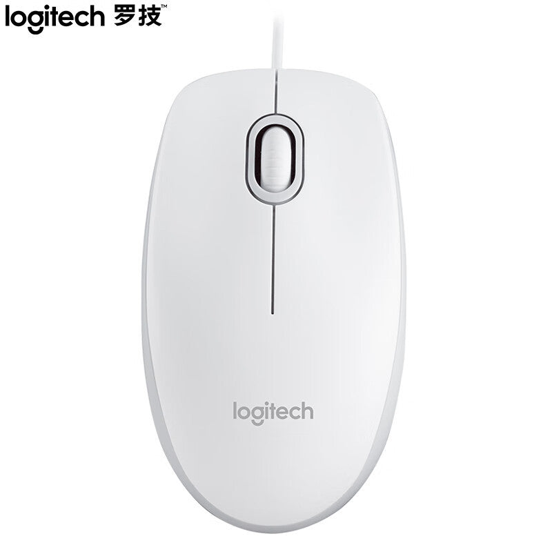 Logitech M100r Wired Mouse - Universal USB Business Mouse for Laptop, Office & Home Use