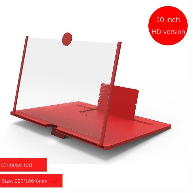 10-Inch 3D HD Phone Screen Magnifier - Stretchable Desktop Screen Amplifier & Phone Stand
