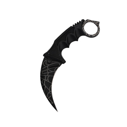 Outdoor Tactical Karambit Claw Knife - Fixed Blade Wilderness Survival Knife with Sheath