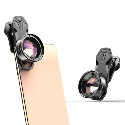 High-Definition Mobile Phone Macro Lens - Clip-On External Camera Lens Kit for iPhone & Android