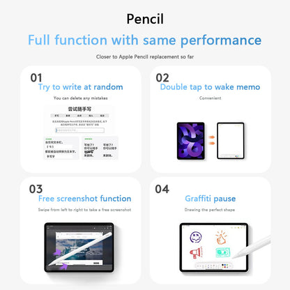 Third-Generation Magnetic Charging Stylus Pen - Active Capacitive Touch Screen Pencil for Apple iPad