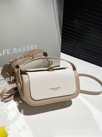 Elegant Small Retro Box Bag - Shoulder & Crossbody Handbag