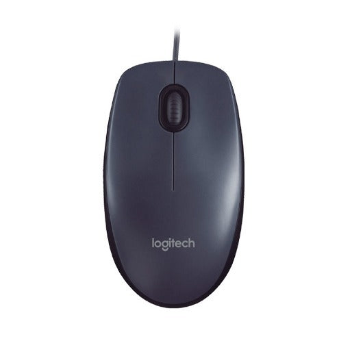Logitech M91P Enterprise USB Wired Mouse - Precision Optical Office & Computer Mouse