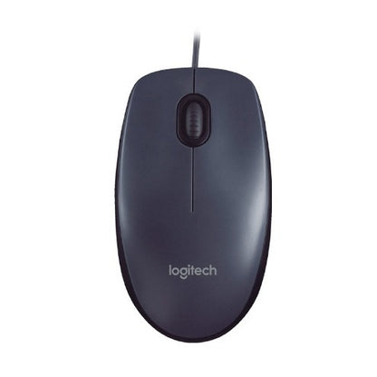 Logitech M91P Enterprise USB Wired Mouse - Precision Optical Office & Computer Mouse