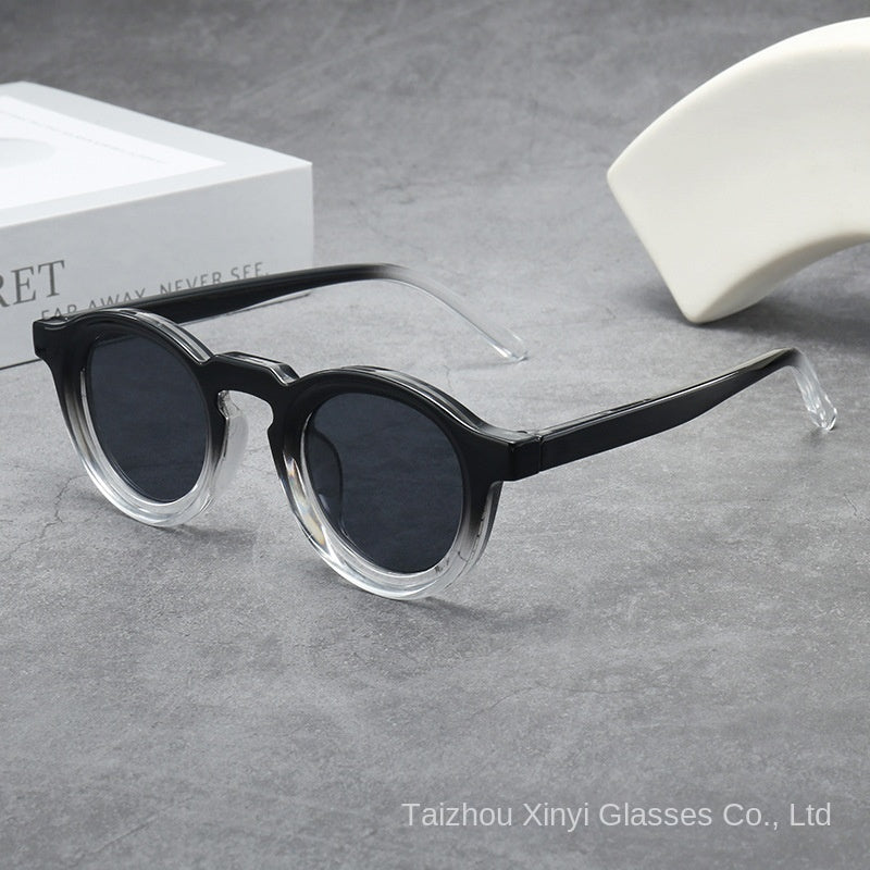 Vintage Round Small Frame Sunglasses | Unisex Fashion UV Protection Shades