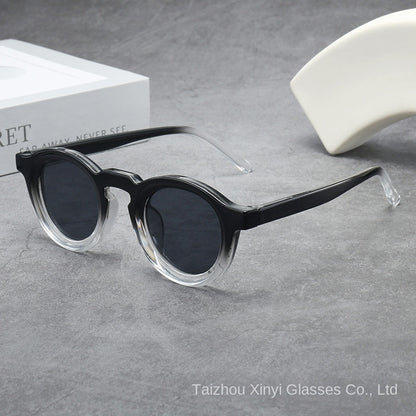 Vintage Round Small Frame Sunglasses | Unisex Fashion UV Protection Shades