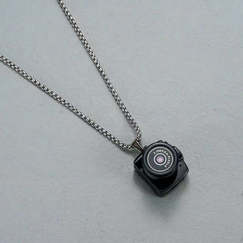 Portable Mini Necklace Camera - HD Digital Video Recorder & Small Campus Travel Photography Device