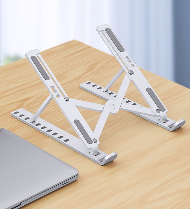 Portable Aluminum Laptop Riser - N3 Ergonomic Foldable Stand and Cooling Holder