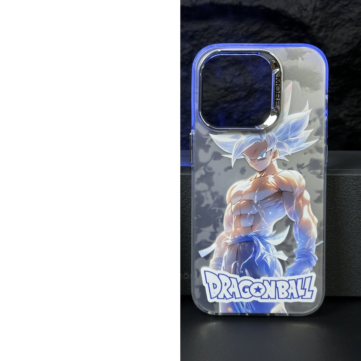 Anime Dragon Ball Super Saiyan Goku Phone Case - Electroplated Scratch-Resistant Hard PC Cover for iPhone 15 14 13 Pro Max