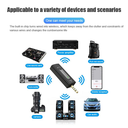 K35 Professional Wireless Lapel Microphone - Noise Reduction Condenser Mic for Recording