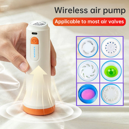 Rechargeable Wireless Electric Vacuum Pump - Low Noise Air Pump for Compression Storage Bags