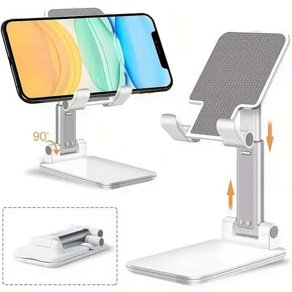 Universal Adjustable Desktop Phone Stand Holder for iPhone, iPad & Tablets