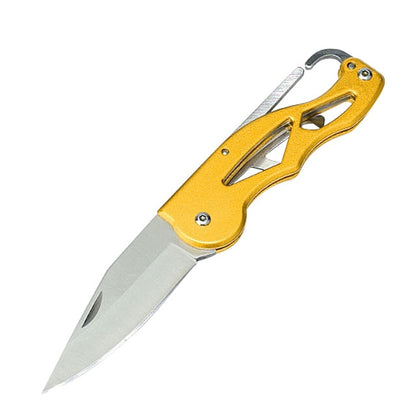 Outdoor Multifunctional Foldable Pocket Knife – Lightweight Aluminum Handle EDC