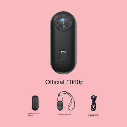 4K Miniature Sports Action Camera - Portable Magnetic Thumb Recorder for Biking & Vlogs