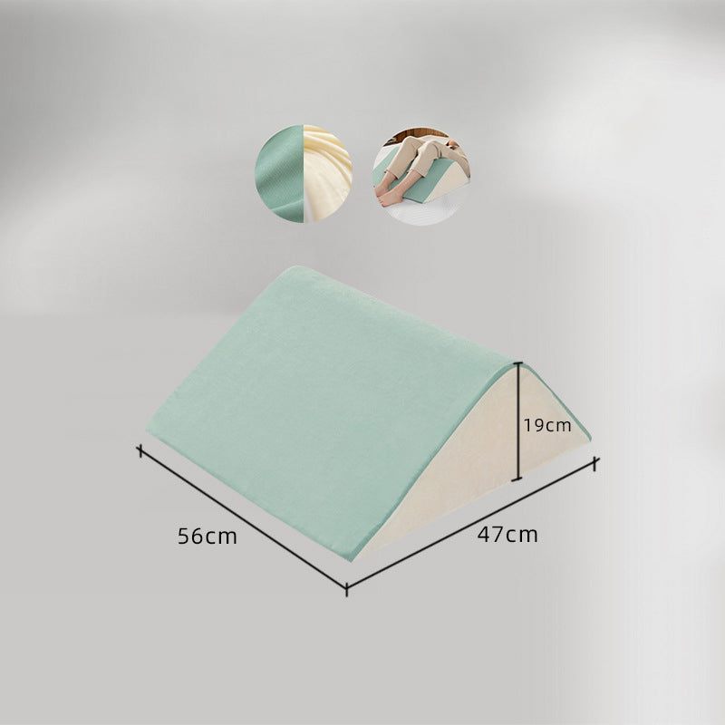 Foam Wedge Elevation Pillow - Back Support & Leg Elevation Cushion for Sleeping & Recovery