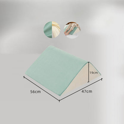 Foam Wedge Elevation Pillow - Back Support & Leg Elevation Cushion for Sleeping & Recovery