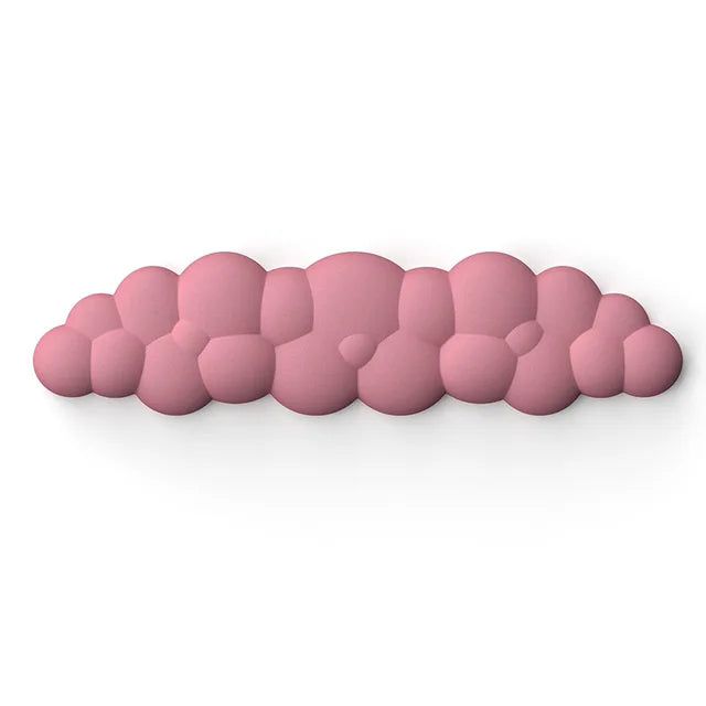 Cloud Memory Foam Keyboard & Mouse Wrist Rest Set - Ergonomic Anti-Slip Desktop Wrist Support Pad for Office & Gaming