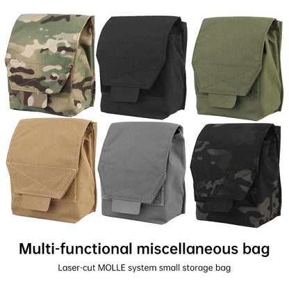 Tactical Laser Cut MOLLE Admin Pouch - Multi-Use Utility Storage & EDC Organizer