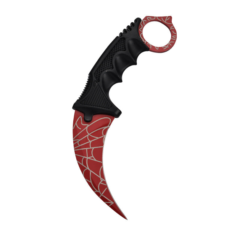 Outdoor Tactical Karambit Claw Knife - Fixed Blade Wilderness Survival Knife with Sheath