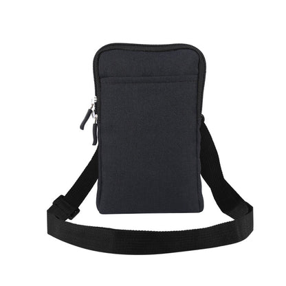Multifunctional Portable Mini Phone Bag - Lightweight Fabric Waist Pouch & Crossbody for Outdoor Activities