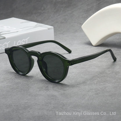 Vintage Round Small Frame Sunglasses | Unisex Fashion UV Protection Shades