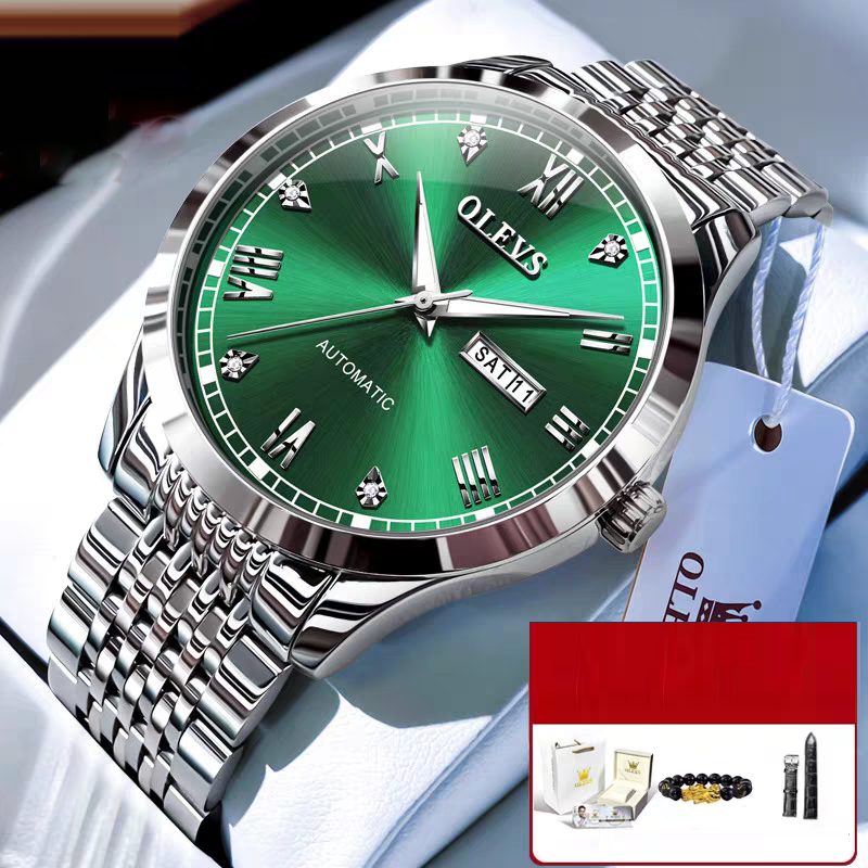 OLEVS Luxury Men's Automatic Mechanical Watch - Waterproof Luminous Business Wristwatch