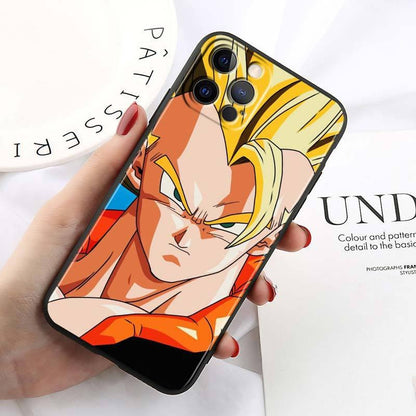 Anime Dragon Ball Super Saiyan Gogeta Phone Case - Soft TPU Protective Cover for iPhone 15 14 13 12 Pro Max
