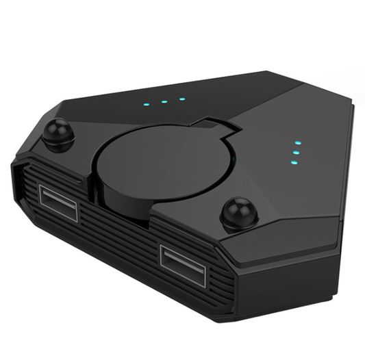 Bluetooth 5.0 Keyboard and Mouse Converter - Mobile Gaming Adapter for Android and iOS iPad PUBG