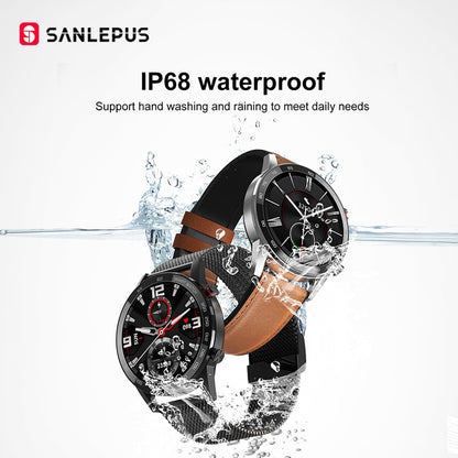 ECG & Heart Rate Smart Watch - Bluetooth Calling Fitness Bracelet for Men and Women