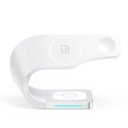 4-in-1 Magnetic Wireless Charging Station - Fast Wireless Charger Dock for iPhone, Apple Watch & AirPods