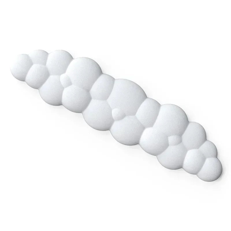 Cloud Memory Foam Keyboard & Mouse Wrist Rest Set - Ergonomic Anti-Slip Desktop Wrist Support Pad for Office & Gaming