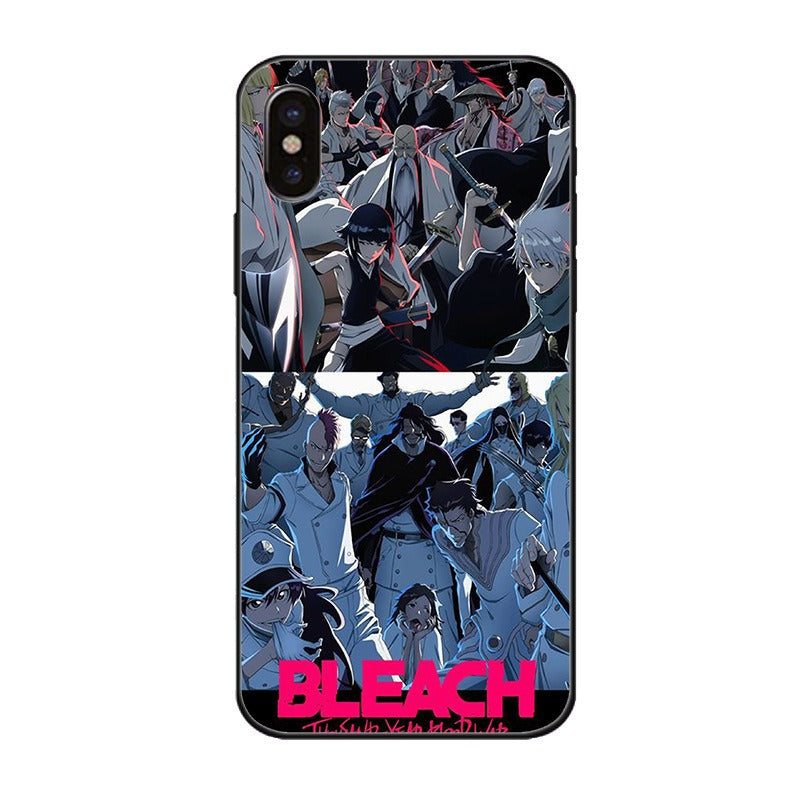 Anime Bleach Ichigo Kurosaki Phone Case - Shockproof Soft TPU Protective Cover for iPhone
