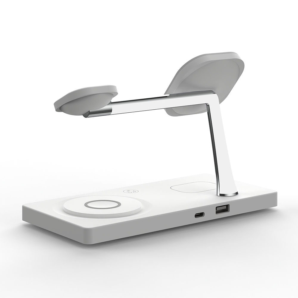 Multi-Function 7-in-1 Wireless Charger Stand - Magnetic Fast Charging Dock for Apple Devices