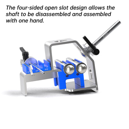 RISK RL350 Bicycle Hub Maintenance Vise Clamp Tool - 20mm Thru Axle Drum Hub Fixing Rod