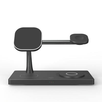 Multi-Function 7-in-1 Wireless Charger Stand - Magnetic Fast Charging Dock for Apple Devices