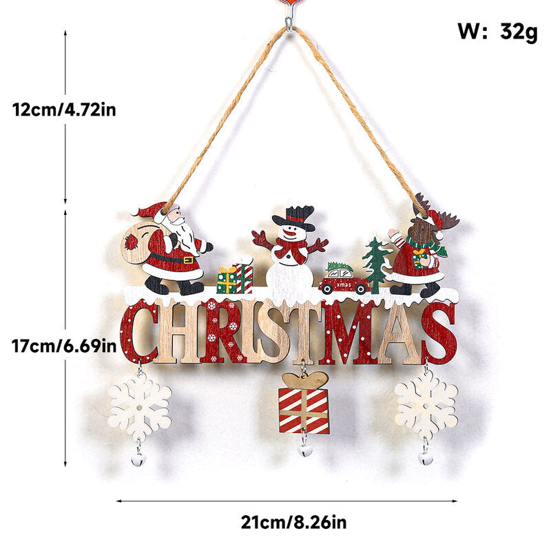 DIY Foldable Gnome Christmas Hanging Ornament - Festive Wall Decor
