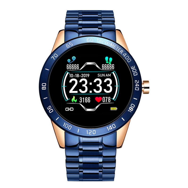 LIGE Luxury Men's Smart Watch - Multifunctional Business Smartwatch with Steel Band