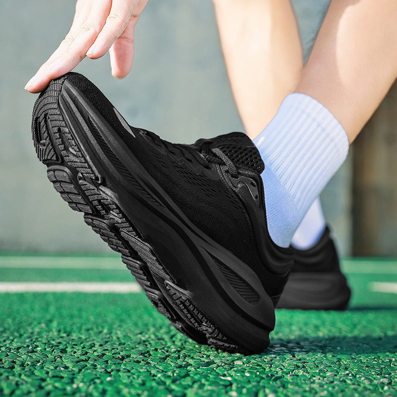 Air Cushion Mesh Breathable Outdoor Running Shoes (Anti-Slip Shock Absorption)