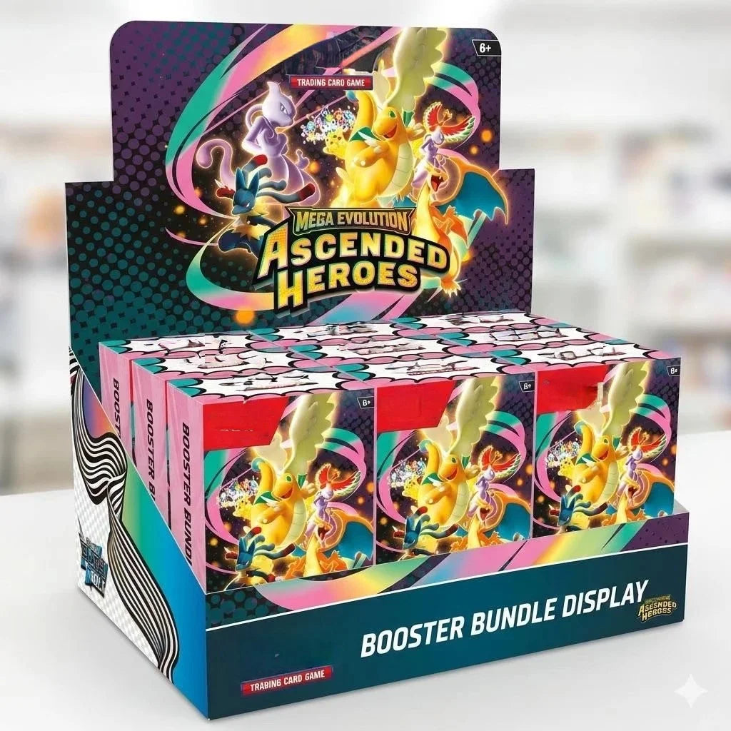 Official Pokémon TCG: Mega Evolution Ascended Heroes English Booster Bundle Box